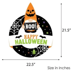 Big Dot Of Happiness Halloween Gnomes - Outdoor Spooky Fall Party Decor - Front Door Wreath -Halloween Decoration Store GUEST 04ea60ed 43c8 49cd a77f 678320dc192b