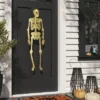 45" Halloween Metal Posable Skeleton Gold - Threshold™ -Halloween Decoration Store GUEST 0d895b81 f266 4855 bf68 d8863e2ada4c