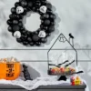 Festival Of Frights Skull Black And White Shatterproof Halloween Wreath - Hyde & EEK! Boutique™ -Halloween Decoration Store GUEST 0da3367e 106c 40a1 a983 ca38008d0b91