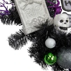Northlight Purple And Black Spooky Skeleton Pine Halloween Wreath, 24-Inch, Unlit 7 Northlight Purple And Black Spooky Skeleton Pine Halloween Wreath, 24-Inch, Unlit -Halloween Decoration Store GUEST 1a5e66fc 35ef 4c06 9d62 6037752b850d