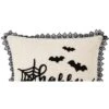C&F Home 18" X 18" Happy Halloween Embroidered Bats And Spiderweb Throw Pillow -Halloween Decoration Store GUEST 205cdc6d a808 484e b88d 3a15239ffdad