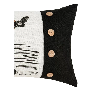 C&F Home 13" X 20" Haunted House Halloween Printed Throw Pillow 3 C&F Home 13" X 20" Haunted House Halloween Printed Throw Pillow