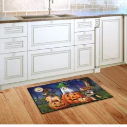 Spooky Pups Halloween Doormat 30" X 18" Indoor Outdoor Briarwood Lane -Halloween Decoration Store GUEST 2ccef29d bafd 4f64 af90 42cd8be4bc4f