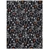 Kate Aurora Ultra Soft & Plush Oversized Orange & Black Halloween Spooky Skeletons Accent Throw Blanket - 50 In. W X 70 In. L -Halloween Decoration Store GUEST 306e8788 f985 43e4 a454 9fd0460a397b