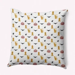 16"x16" Halloween Critters Square Throw Pillow - E By Design -Halloween Decoration Store GUEST 30bd32ab 1968 44b6 ae00 ff42cb981eda