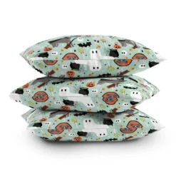 16"x16" Pet Friendly Pitbull Halloween Costumes Square Throw Pillow Green - Deny Designs 7 16"x16" Pet Friendly Pitbull Halloween Costumes Square Throw Pillow Green - Deny Designs -Halloween Decoration Store GUEST 3669c3d4 a296 4f76 a4a8 8e487a3fdaee