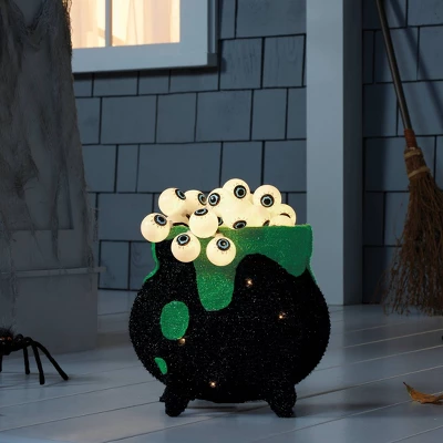 13" Witch Cauldron With Eye Balls Halloween Novelty Sculpture Light - Hyde & EEK! Boutique™ 3 13" Witch Cauldron With Eye Balls Halloween Novelty Sculpture Light - Hyde & EEK! Boutique™