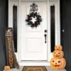 National Tree Company 19" Halloween “Trick Or Treat" Wreath Hanger -Halloween Decoration Store GUEST 371f0255 7185 4052 ae05 191644e25b0c