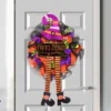 Barton Witch Halloween Wreath Witch Legs Decoration For Front Door, Hanging Welcome Sign Halloween Decorations -Halloween Decoration Store GUEST 37f29e66 9f50 409d a08b 6cadd9097b4a