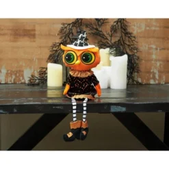 Gallerie II Owl Halloween Dangle Leg Shelf Sitter Figure Decor -Halloween Decoration Store GUEST 433572ba 98d3 4357 89a3 e82562619fe2