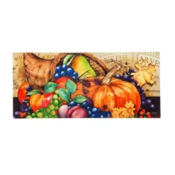 Evergreen Indoor Outdoor Doormat Bundle Set Of 5 - Frame And 4 Welcome Seasonal Inserts Halloween Pumpkin Gnome Gather Harvest Thanksgiving -Halloween Decoration Store GUEST 4b03f04b 51c0 4082 9f43 1dff6dce877d