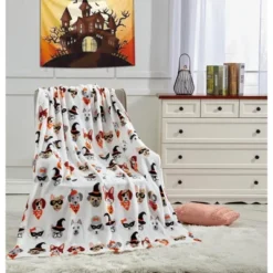 Super Spooky And Comfy Microplush Halloween Throws (50" X 60") -Halloween Decoration Store GUEST 4d57da79 2454 4719 97d6 0c2ec5cc4318