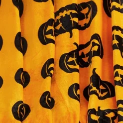 50"x70" Oversized Jack Family Halloween Plush Throw Blanket Orange - VCNY Home -Halloween Decoration Store GUEST 53467a82 2444 4562 837b e1341d58c710