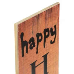 Northlight 36" Orange Happy Halloween With Spider Wood Wall Sign -Halloween Decoration Store GUEST 57466241 2267 4399 9a8e 8051ac275cbb