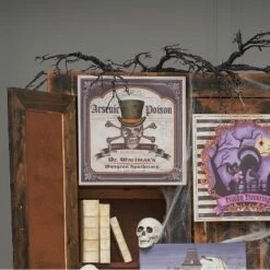 Gallerie II Dr. Wartman'S 3D Poison Skeleton Halloween Wall Art Decor Decoration 15.75 X 0.98 X 15.75 Inches. 9 Gallerie II Dr. Wartman'S 3D Poison Skeleton Halloween Wall Art Decor Decoration 15.75 X 0.98 X 15.75 Inches. -Halloween Decoration Store GUEST 57f7b693 6644 40cd abd9 ee1ab08dbbb8