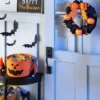 Animated Pumpkin Halloween Wreath - Hyde & EEK! Boutique™