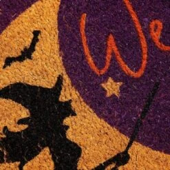 Juvale Halloween Welcome Witches Coir Door Mat Welcome Doormat Indoor Outdoor Nonslip Front Rugs 30 X 17 -Halloween Decoration Store GUEST 591b1c68 4477 4938 9559 ea2cc3537a96