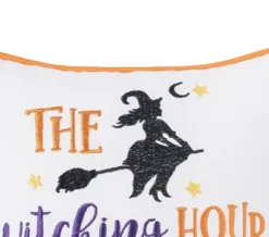 C&F Home 10" X 10" The Witching Hour Halloween Pillow