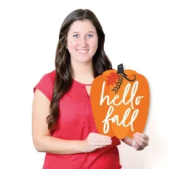 Big Dot Of Happiness Fall Pumpkin - Hanging Porch Halloween Or Thanksgiving Party Outdoor Decorations - Front Door Decor - 1 Piece Sign -Halloween Decoration Store GUEST 5e574a7b 3836 4f1a a975 5765075003db