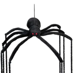Northlight 6' Black Long Legged Spider Halloween Decoration