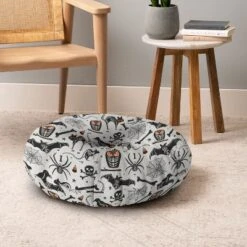Heather Dutton Halloween XRay Round Floor Pillow - Deny Desings -Halloween Decoration Store GUEST 610ad14b 7d25 4e37 b4fa b594a62992d0