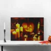 Northlight 19.5" Halloween Prelit LED Witch's Jack-O'-Lantern By Candlelight Canvas Wall Art - Orange/Yellow 2 Northlight 19.5" Halloween Prelit LED Witch's Jack-O'-Lantern By Candlelight Canvas Wall Art - Orange/Yellow -Halloween Decoration Store GUEST 61902194 b086 49e0 9415 4b3b87342556