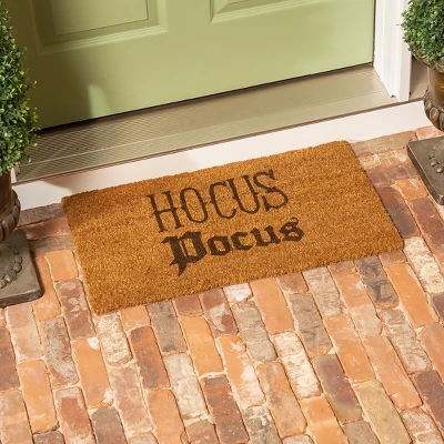 Evergreen 16 X 28 Halloween Greeting Coir Mat, Hocus Pocus For Indoor And Outdoor Decor 7 Evergreen 16 X 28 Halloween Greeting Coir Mat, Hocus Pocus For Indoor And Outdoor Decor - Image 6