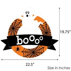 Big Dot Of Happiness Spooky Ghost - Outdoor Halloween Party Decor - Front Door Wreath -Halloween Decoration Store GUEST 710a9669 6a25 4121 9af9 8db7eeab5266