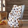 Kate Aurora Halloween Jack O Lanterns & Spooky Ghosts Cupcakes Oversized Accent Throw Blanket - 50 In. W X 70 In. L -Halloween Decoration Store GUEST 7a6cc3b1 4181 488b af93 6dfbb96f9fd6