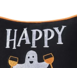C&F Home 10" X 10" Happy Hallo-Wine Halloween Pillow