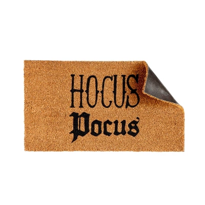 Evergreen 16 X 28 Halloween Greeting Coir Mat, Hocus Pocus For Indoor And Outdoor Decor 6 Evergreen 16 X 28 Halloween Greeting Coir Mat, Hocus Pocus For Indoor And Outdoor Decor - Image 5