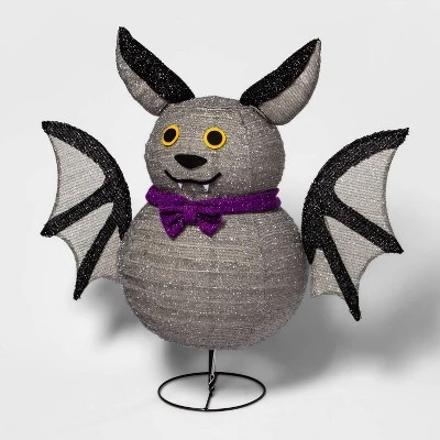 LED Collapsible Bat Halloween Novelty Sculpture Light - Hyde & EEK! Boutique™ 4 LED Collapsible Bat Halloween Novelty Sculpture Light - Hyde & EEK! Boutique™ - Image 2