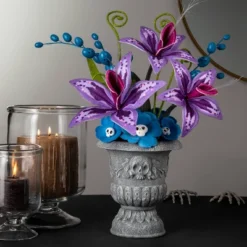 Ghoulish Garden Dungeon Lilies Halloween Artificial Plant - Hyde & EEK! Boutique™