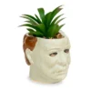 Silver Buffalo Halloween Michael Myers 3-Inch Ceramic Mini Planter With Artificial Succulent -Halloween Decoration Store GUEST c0163aea 75b3 4f2b b124 399630b4ba3b