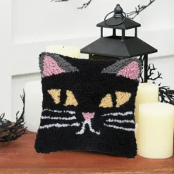 C&F Home 8" X 8" Spooky Cat Face Hooked Petite Halloween Throw Pillow 9 C&F Home 8" X 8" Spooky Cat Face Hooked Petite Halloween Throw Pillow -Halloween Decoration Store GUEST cd4d1eb9 c5fb 4dc7 870f ded8af8d8e51