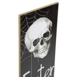 Northlight 36" Enter At Your Own Risk Wood Halloween Wall Sign -Halloween Decoration Store GUEST dd49e1e2 586d 430b aa1c 378d5e01eb9f