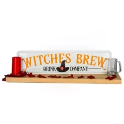 National Tree Company 31" Halloween “Witches Brew" Metal Wall Sign -Halloween Decoration Store GUEST e1bade8f fd2f 4420 8b6e d86148ce7971
