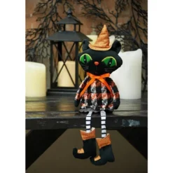 Gallerie II Cat Halloween Dangle Leg Shelf Sitter Figure Decor -Halloween Decoration Store GUEST e9e0df5c 7746 4720 9a01 f4215895cb46