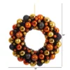 Nearly Natural 19” Halloween Shatterproof Jack O'lantern Pumpkin Ornament Wreath -Halloween Decoration Store GUEST ebcc989a 26e7 4c2f ad4a 8d3edc33b18d