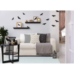 16"x16" Halloween Critters Square Throw Pillow - E By Design -Halloween Decoration Store GUEST f22f84df 6aa0 465f 8c51 4c3e803a53ab