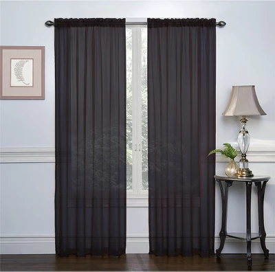 Kate Aurora 2 Piece Halloween Themed Rod Pocket Sheer Voile Window Curtain Panels 2 Kate Aurora 2 Piece Halloween Themed Rod Pocket Sheer Voile Window Curtain Panels