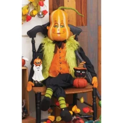 Gallerie II Kid Ghost Costume With Pumpkin Halloween Figure 10 Gallerie II Kid Ghost Costume With Pumpkin Halloween Figure -Halloween Decoration Store GUEST fd585b86 1417 42df 90f8 33be33e7503c