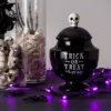 Trick Or Treat Black Ceramic Halloween Cookie Jar - Hyde & EEK! Boutique™ -Halloween Decoration Store GUEST fdae6612 9e78 443f a3e9 759b035df3a9